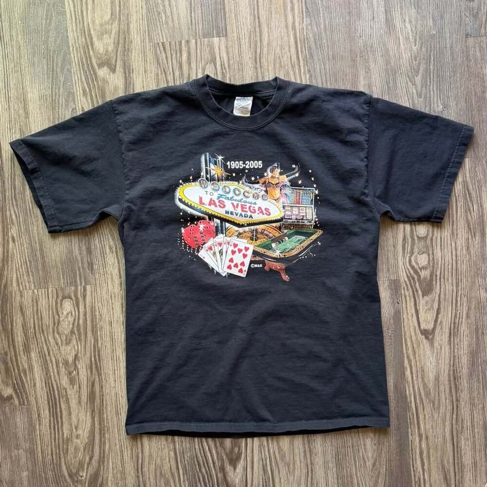 Y2K Las Vegas Nevada Graphic T-Shirt